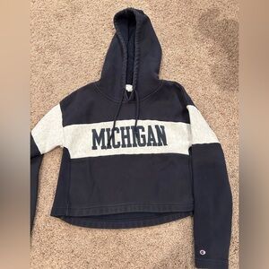 Champion Michigan Dark Blue Pullover